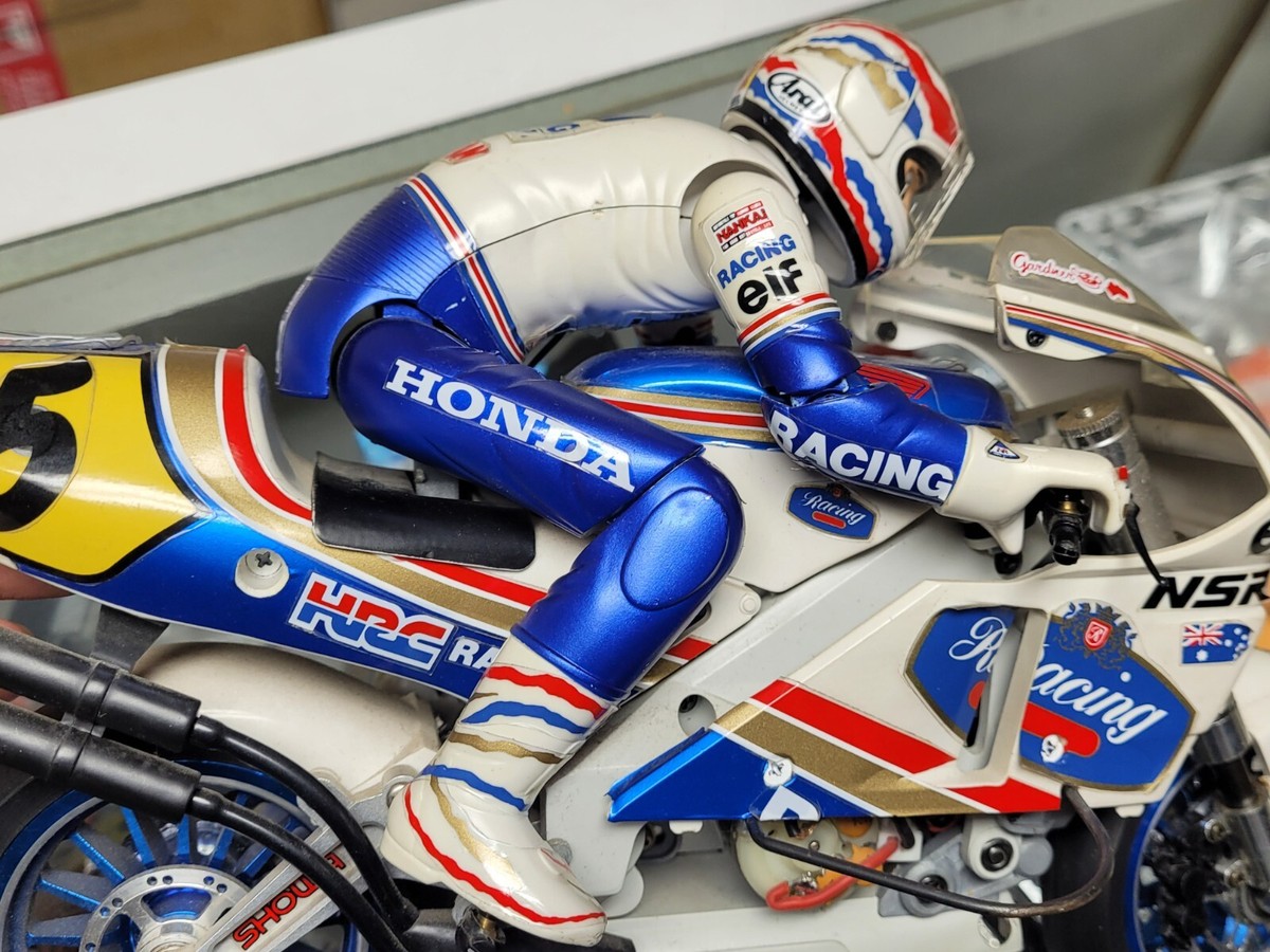 Custom Kyosho 1/8 Honda NSR500 Motorcycle Built Painted w