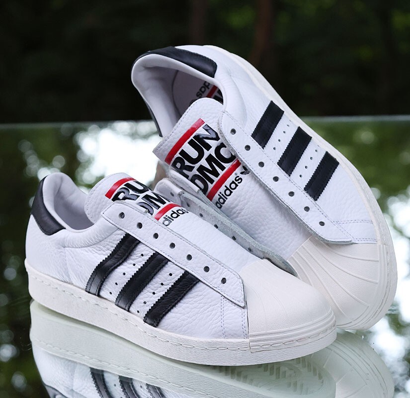 Adidas Superstar 80s Injection Pack Run DMC Men's Size 8.5 Custom