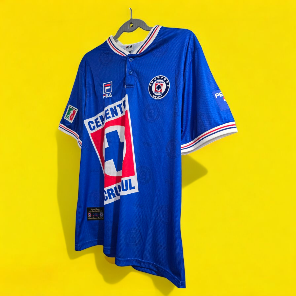 CRUZ AZUL Home - Football Soccer - Champion 97/98 - HERMOSILLO#27