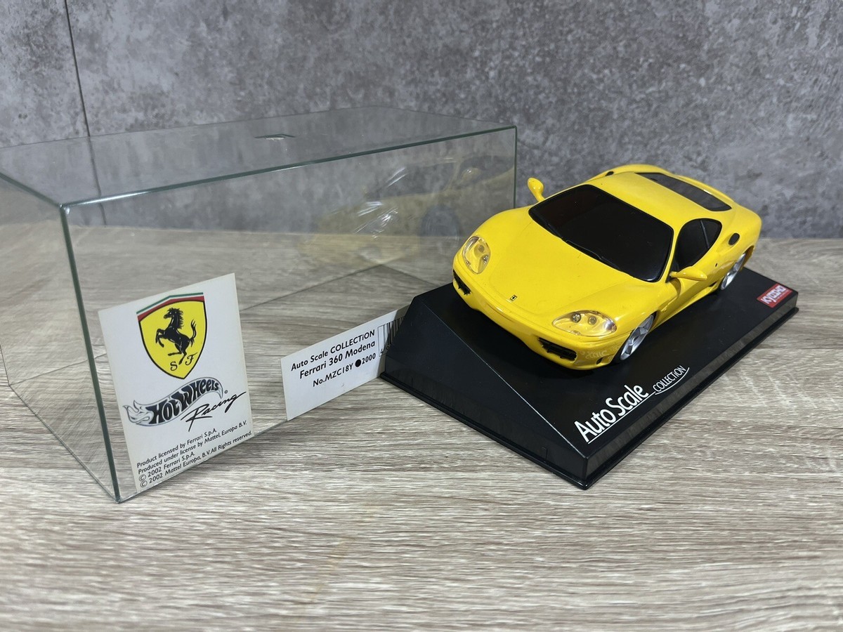 OLD VERY RARE Kyosho MINI-Z Racer Body Ferrari 360 Modena YELLOW
