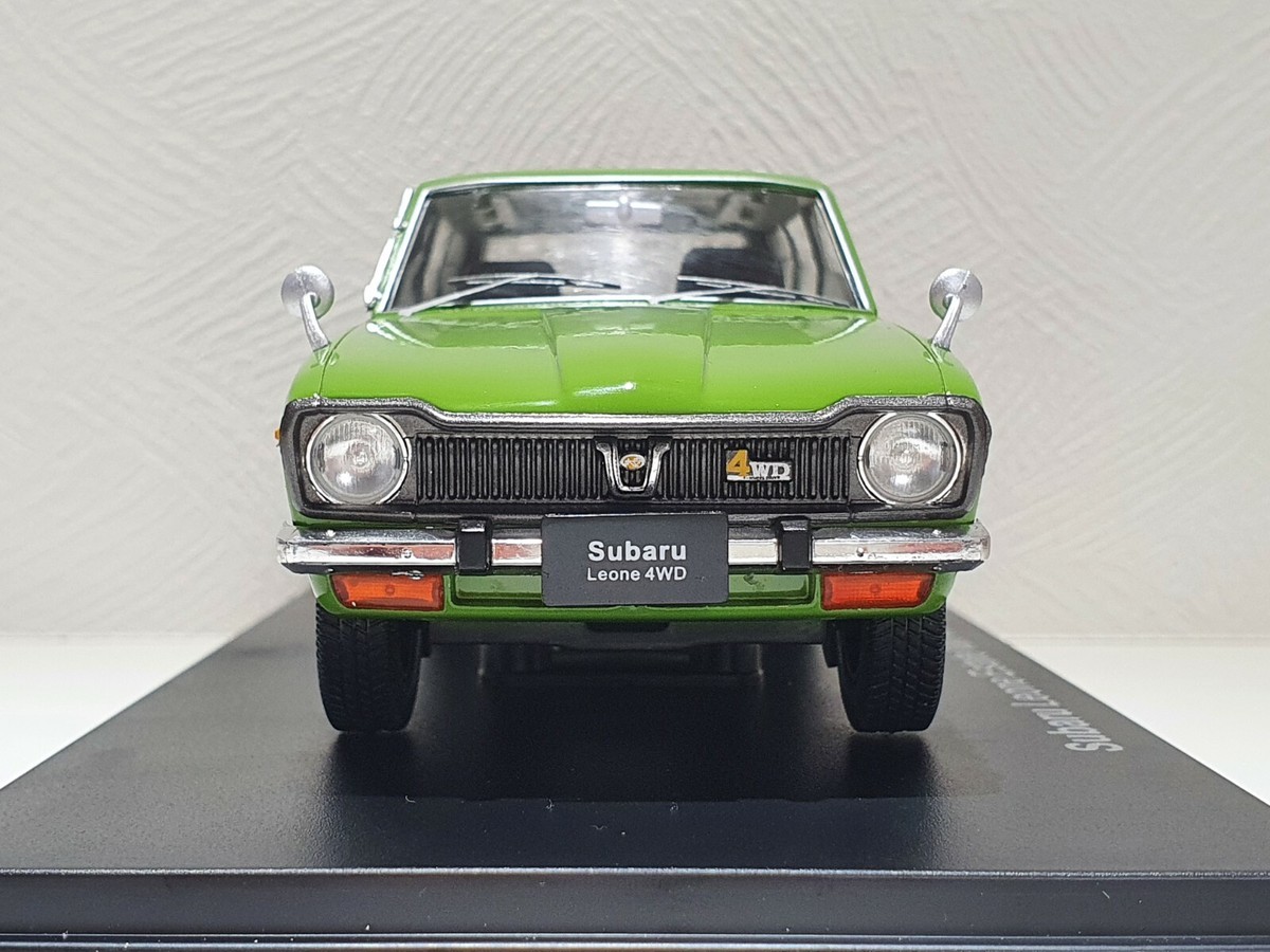 1/24 Hachette 1972 SUBARU LEONE ESTATE VAN 4WD GREEN Japan ltd