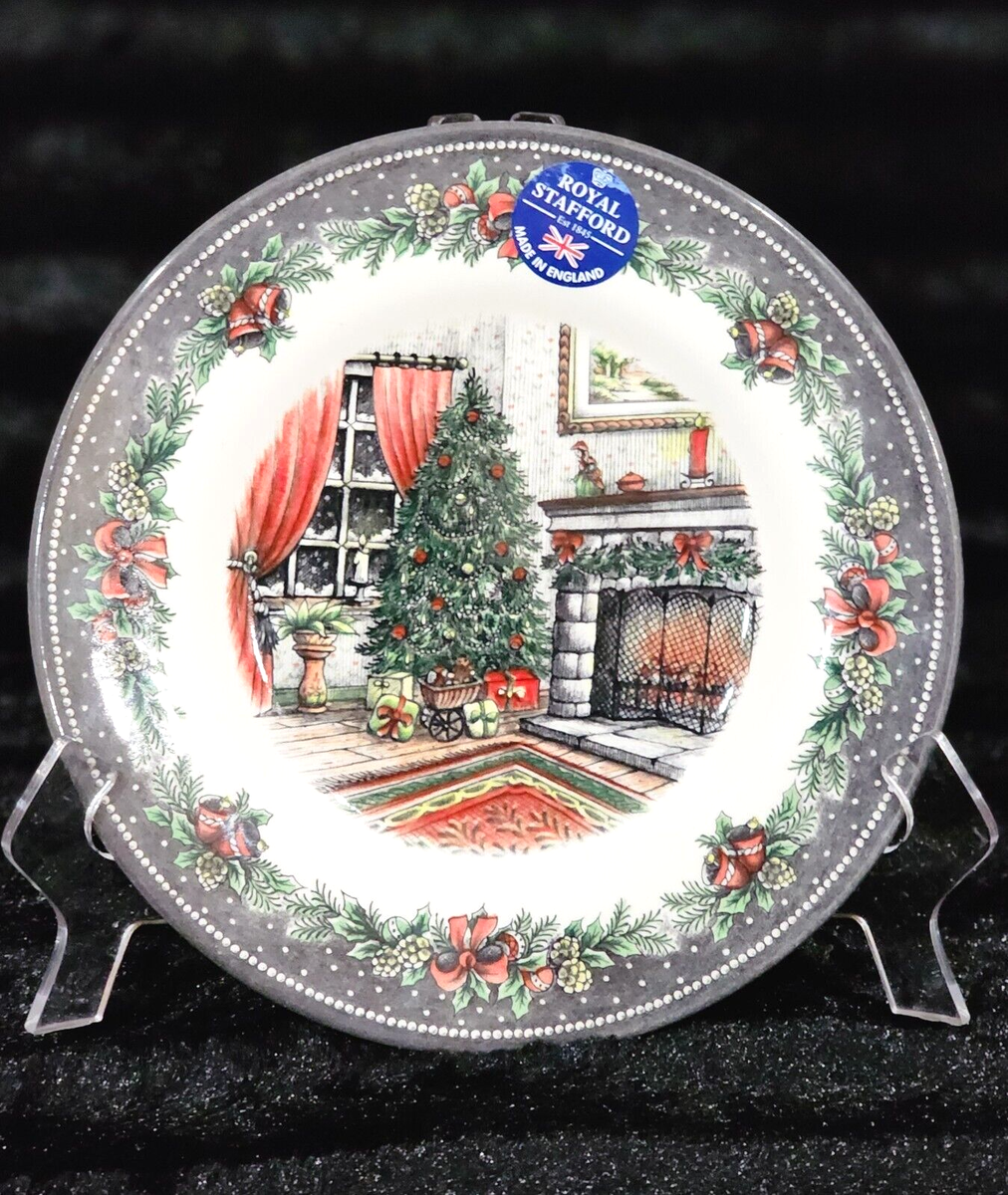 1 Royal Stafford CHRISTMAS MORNING Salad Plate 8.5