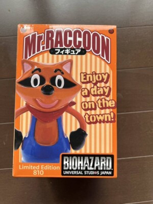 USJ BIOHAZARD Resident Evil Mr.Raccoon Figure Edition 2023