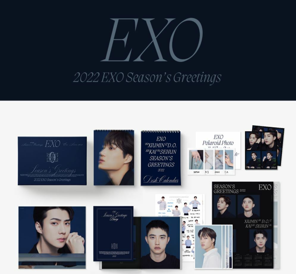 EXO Official 2022 Season's Greetings official | eBay
