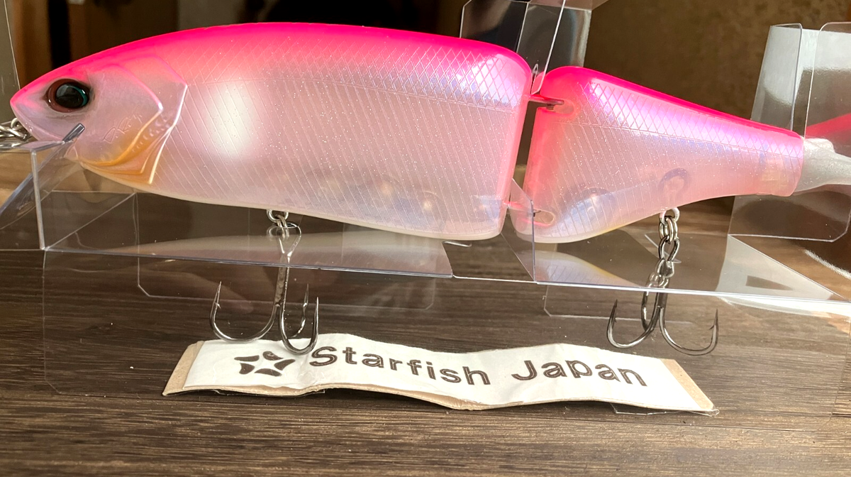 DRT Klash 9 Hasegawa Pink Color 4oz Low Float Swimbait Fishing