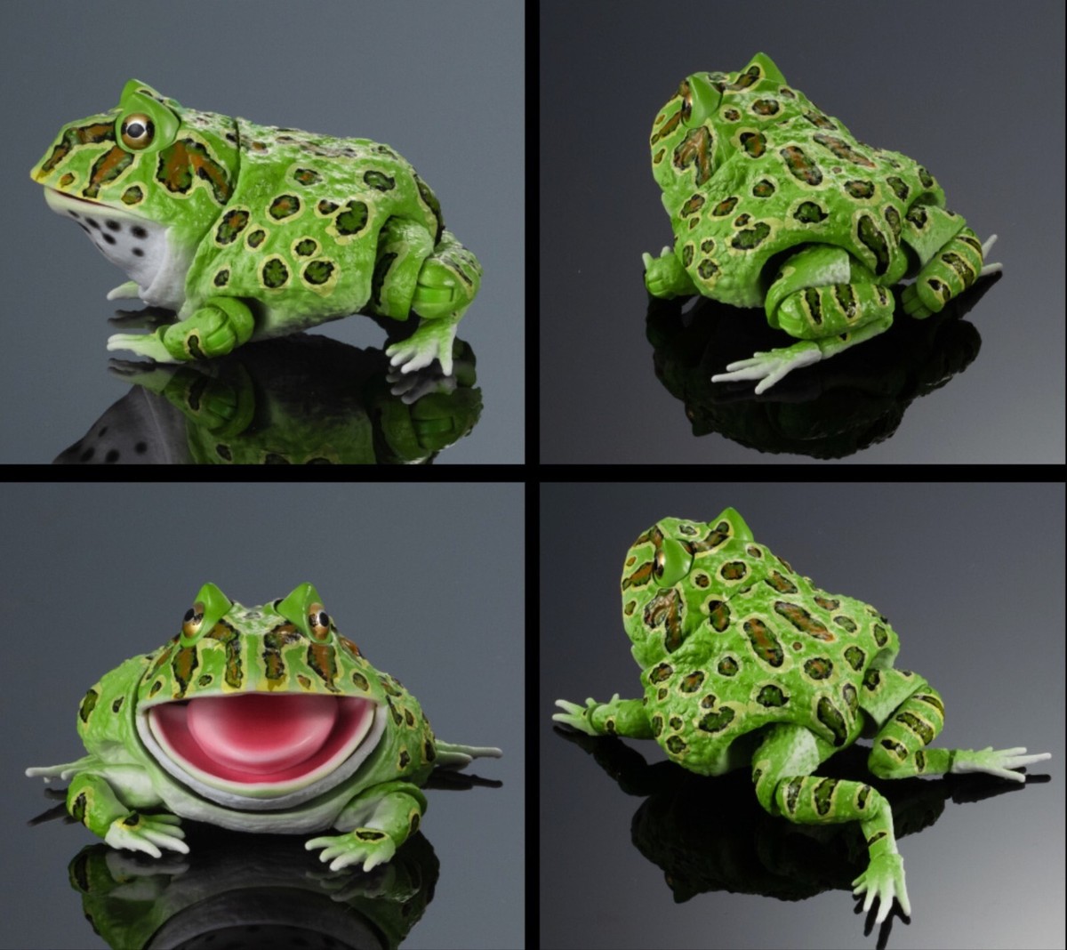 New Bandai Premium Gashapon ADVANCE Ceratophrys Ornata & Cranwelli