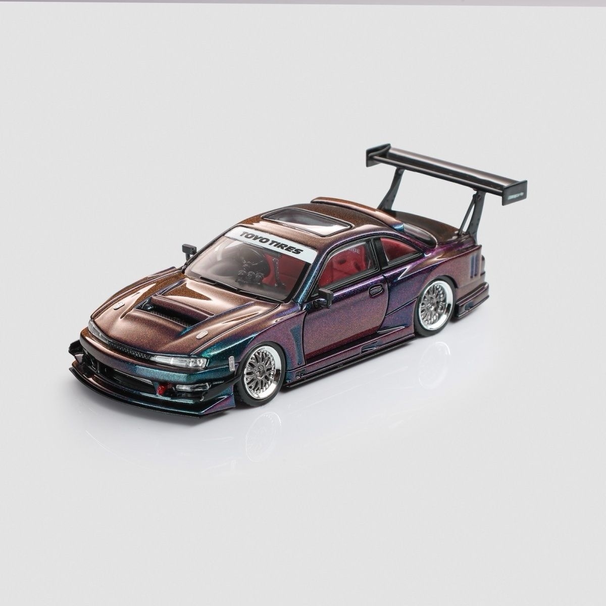 Mortal 1:64 Nissan Silvia S14 Chameleon Diecast Limited