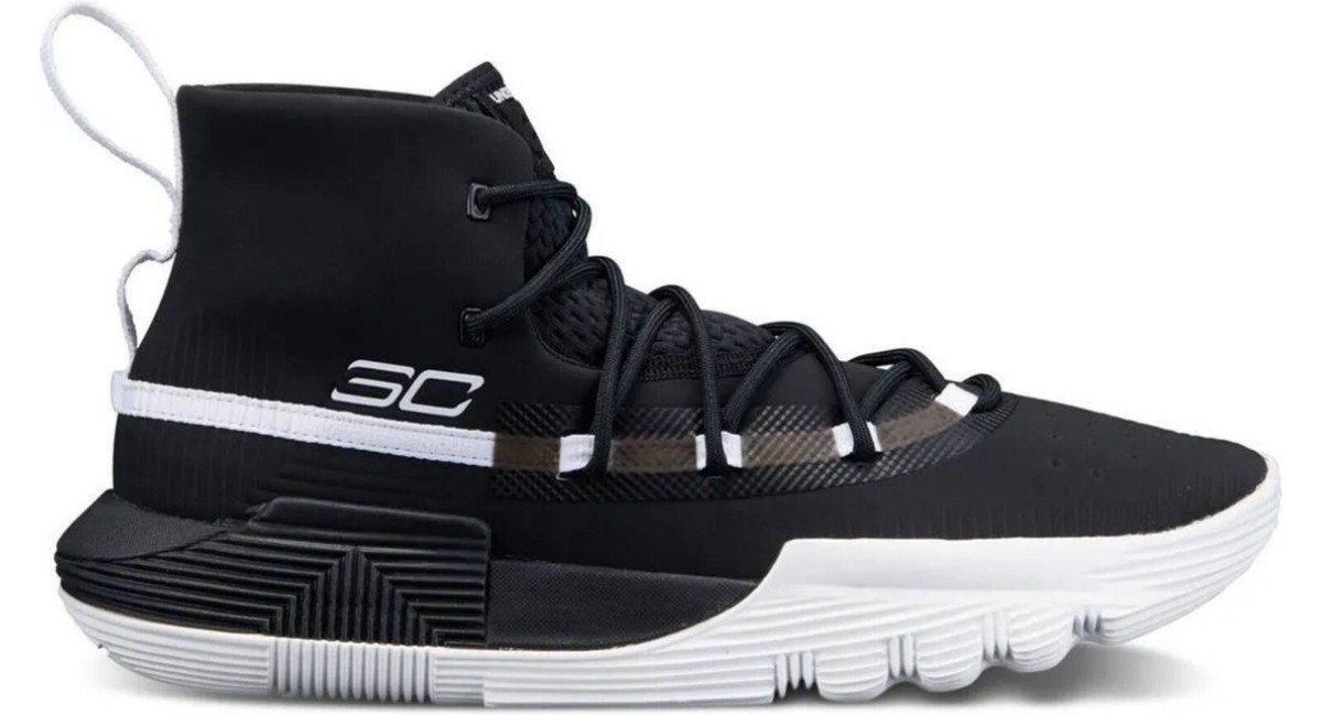 Men's Under Armour Curry 3ZerO 2 Black 3020613-001 US Shoe Size 12