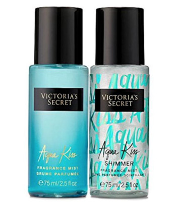 Victoria's Secret AQUA KISS Mini Fragrance Mist + Shimmer Mist