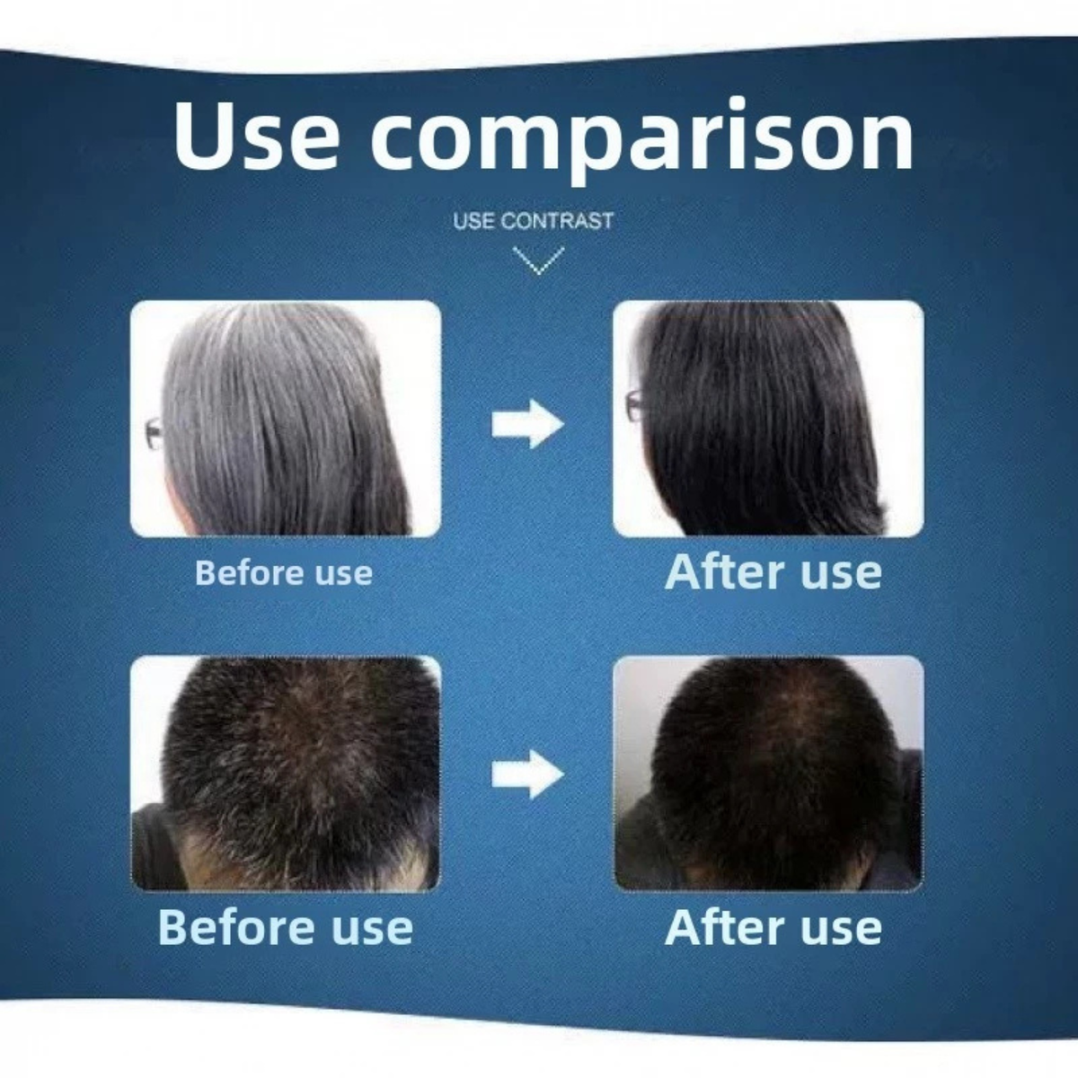 3 X 250ml Restoria Discreet Colour Restoring Cream Hair Treatment