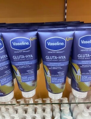 Vaseline Gluta Hya Lotion Overnight Radiance Repair Serum Burst