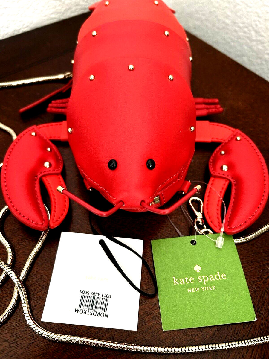 Kate Spade Shore Thing Lobster Crossbody Handbag Bag Clutch