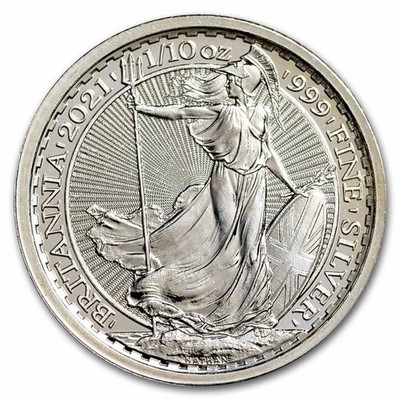 2021 Great Britain 1/10 oz Silver Britannia BU | eBay