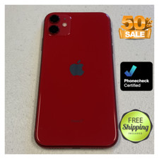 Apple iPhone 11 - 64 GB - (PRODUCT)RED (Unlocked) for sale online
