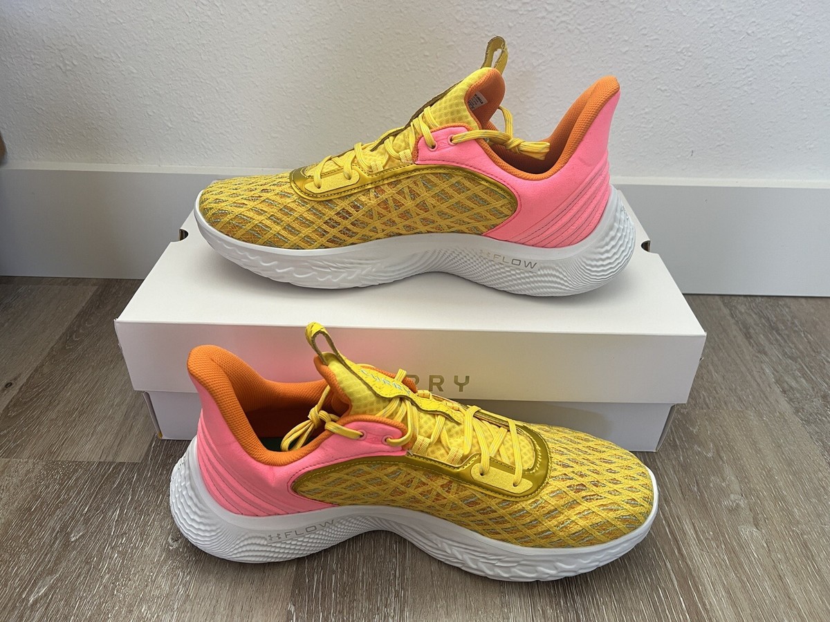 Orange Yellow Under Armour Curry 6 36 Kids カリー9セサミストリート