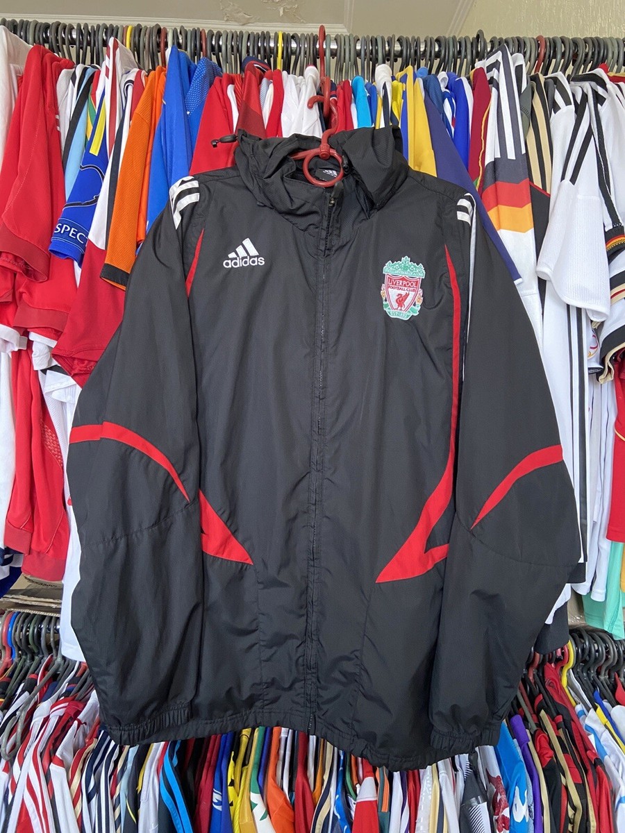 LIVERPOOL 2007 2008 FOOTBAL SOCCER TRAINING JACKET ADIDAS 685635