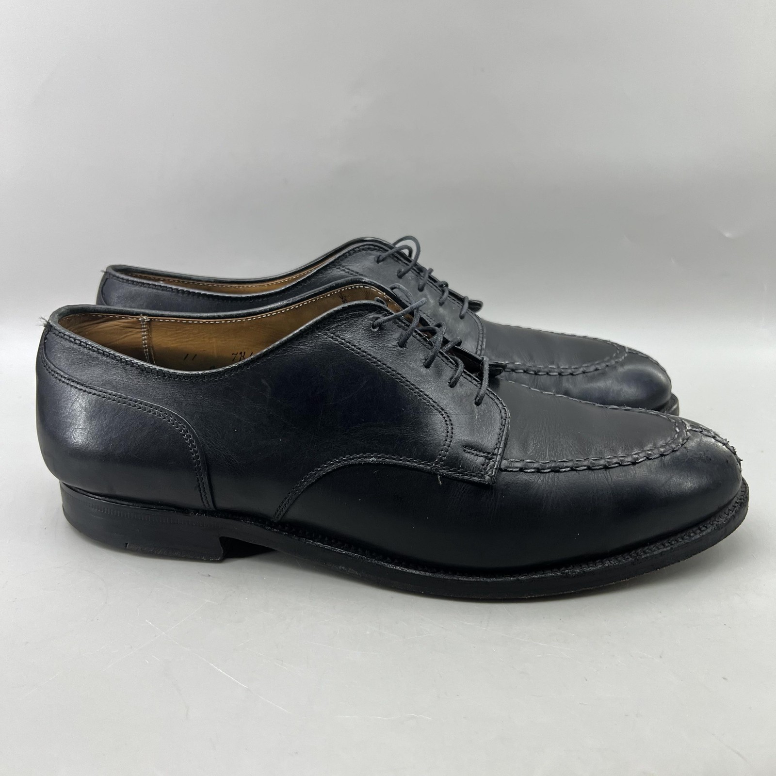 Alden 961 Black Calfskin Norwegian Front Blucher | Alden Model Project