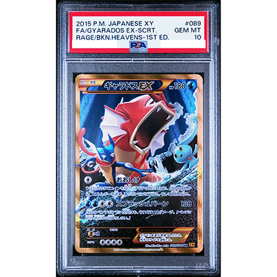 PSA10】ギャラドスEX SR XY9 破天の怒り 081/080 PSA10】MギャラドスEX