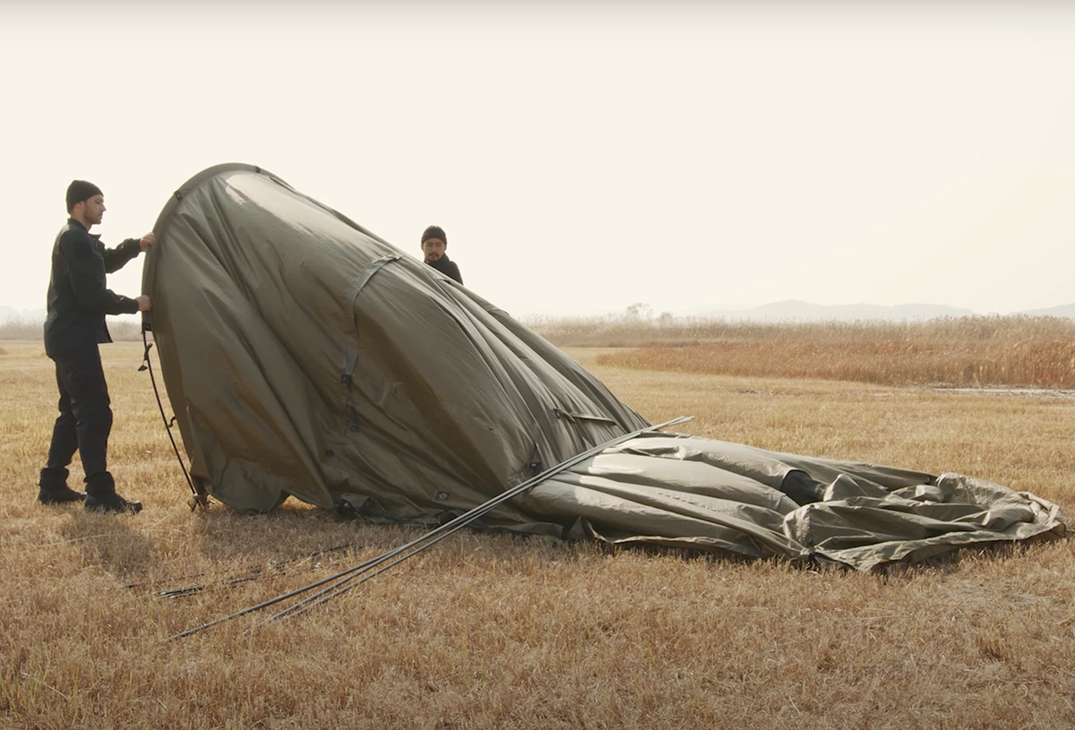 Helinox Tactical Field Tunnel Tent 4.35 Coyote Tan Big Size for