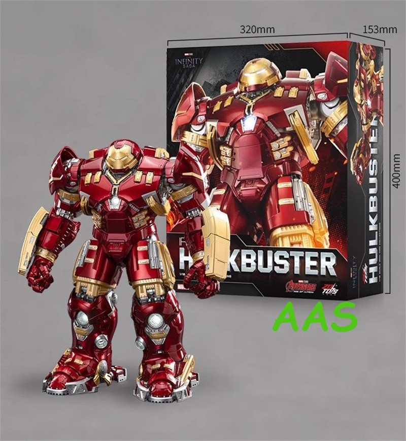 ZD Toys HULKBUSTER 2.0 IRON MAN MARK 44 LED Avengers Age of Ultron