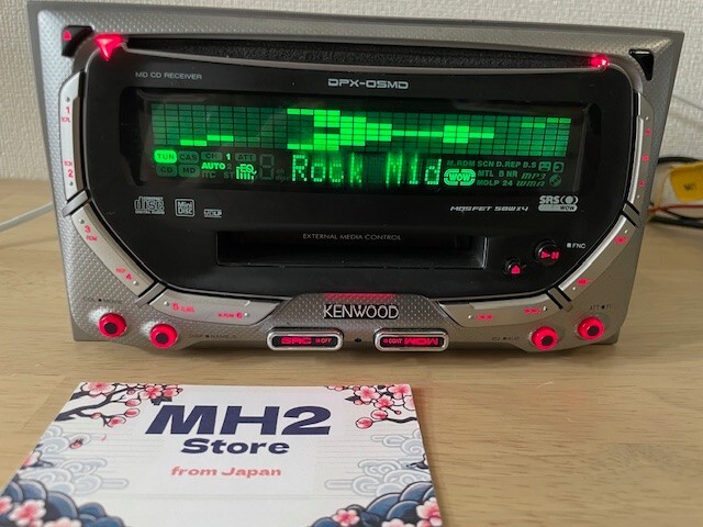 Kenwood DPX-05MD 2Din Car Audio Player CD MD Radio Operation