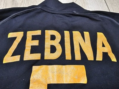 AS ROMA 2002 2003 THIRD VINTAGE LONG ZEBINA FOOTBALL SHIRT SOCCER