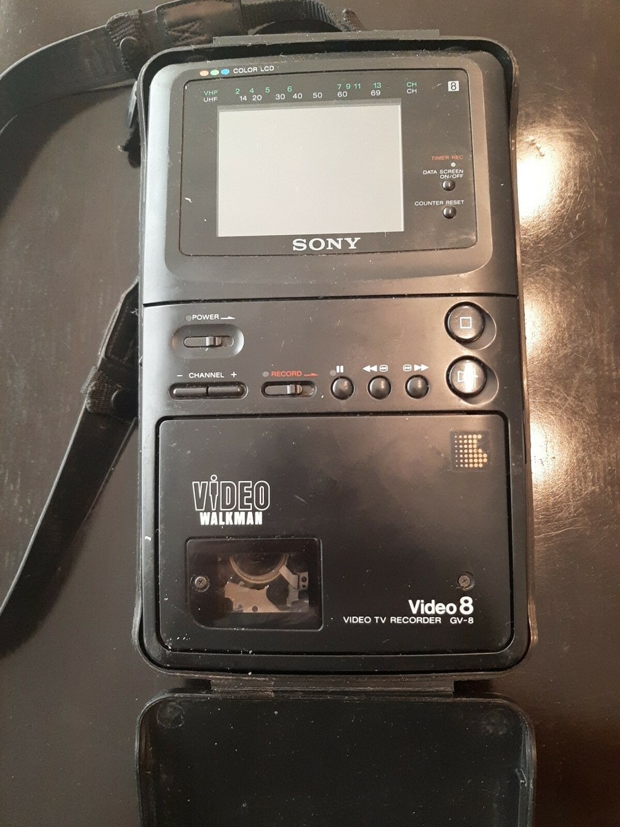 SONY VIDEO 8 GV 8 VIDEO WALKMAN TV RECORDER PARTS OR REPAIR | eBay