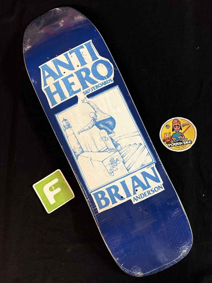 RARE Anti Hero Brian Anderson Lance Mountain Shaped Skateboard
