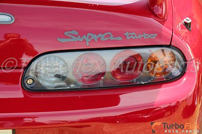 Toyota Supra 1993-1998 Rear Lift Gate Supra turbo Emblem Genuine