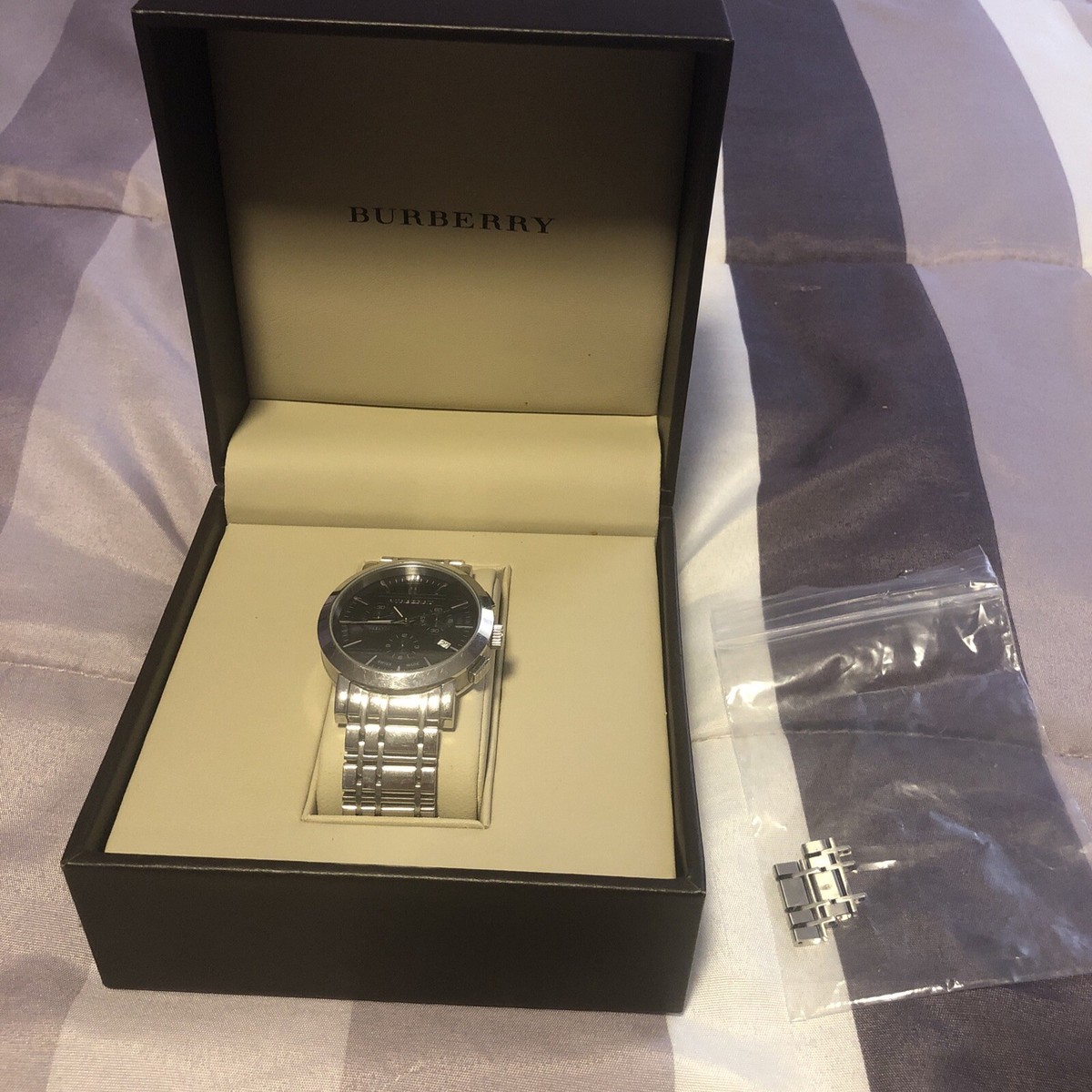 ✨Burberry Chronograph BU1360 Men's Wristwatch | eBay