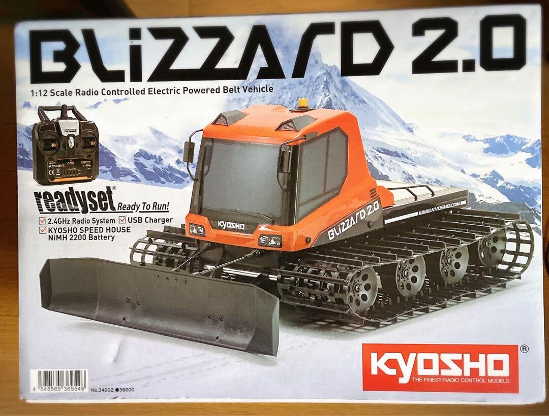 Kyosho Blizzard 2.0 1/12 Scale ReadySet All Terrain Snow Cat