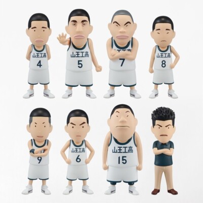 SLAM DUNK Figure Collection No.2 Sanoh Set Japan | eBay