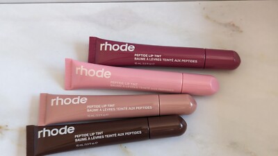 NIB Rhode Peptide Lip Tint Set - Toast | Espresso | Raspberry