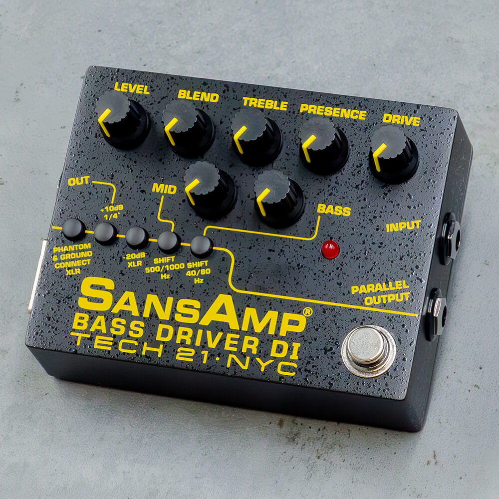 NEW) TECH21 SansAmp BASS DRIVER DI Ver.2 Effector for Bases Direct