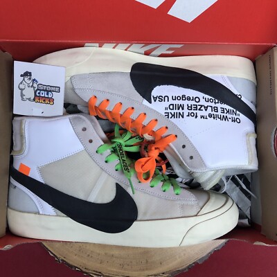 Nike x Off-White Blazer Mid The Ten OG White/Black/Muslin AA3832