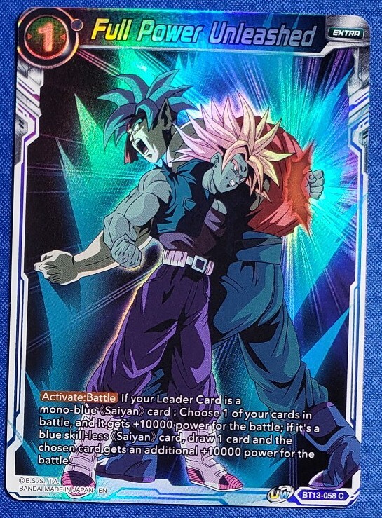 Trunks | Full Power Unleashed BT13-058 Foil Dragon Ball Super Card