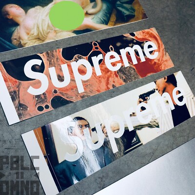 Supreme Special Box Logo Sticker Set Of 5 100% Authentic FW17-FW19
