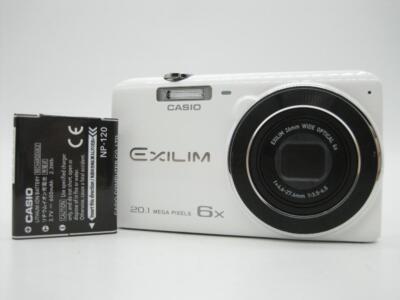 Casio EXILIM EX-ZS35 compact digital camera white English language