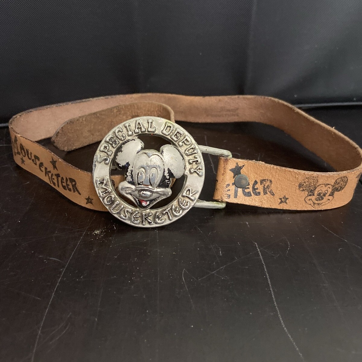 Vintage Disney Mickey Mouse Club Mouseketeer Special Deputy Metal