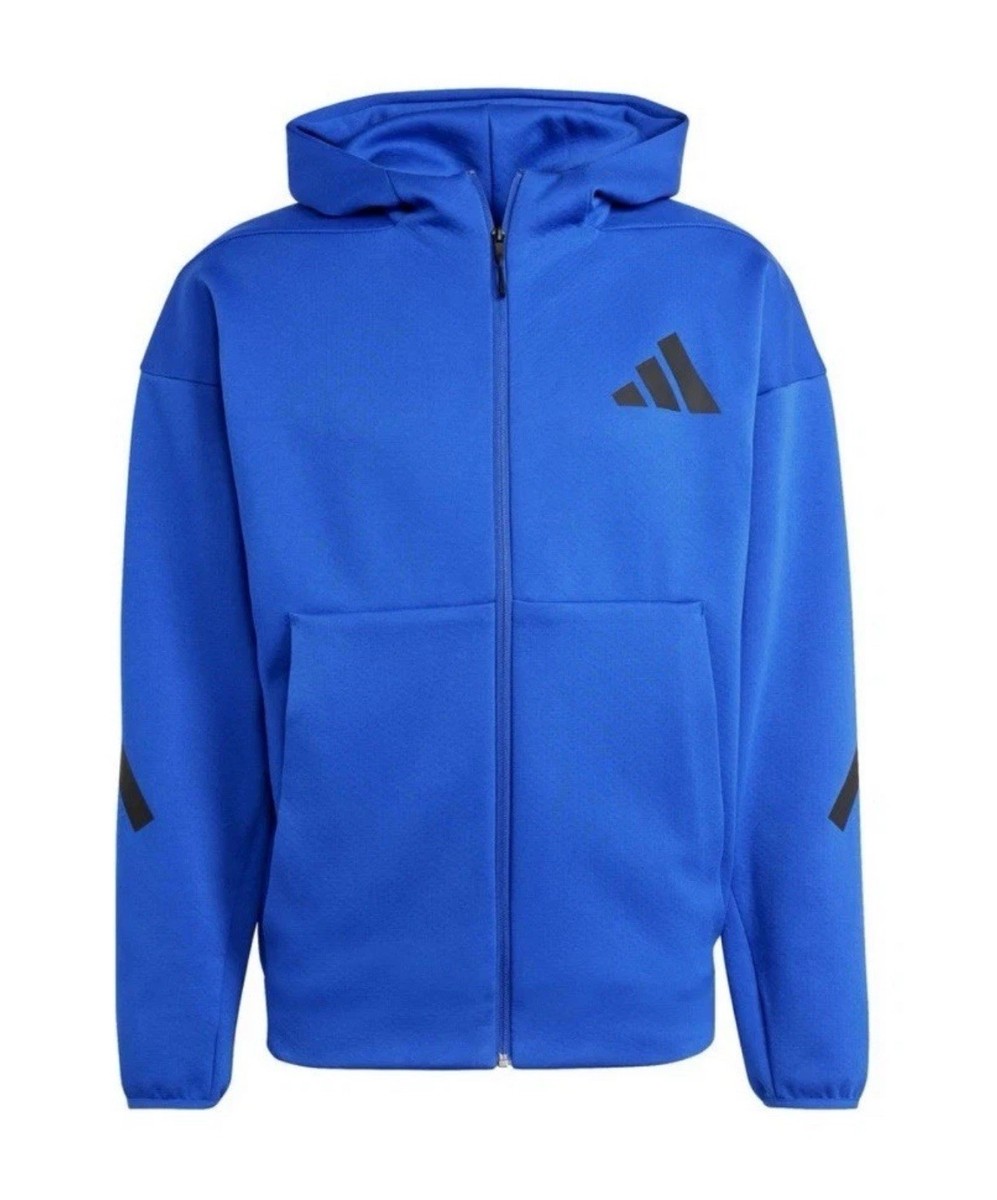 Size XL Adidas Z.N.E. Full-Zip Hooded Mens Track Jacket Team Royal