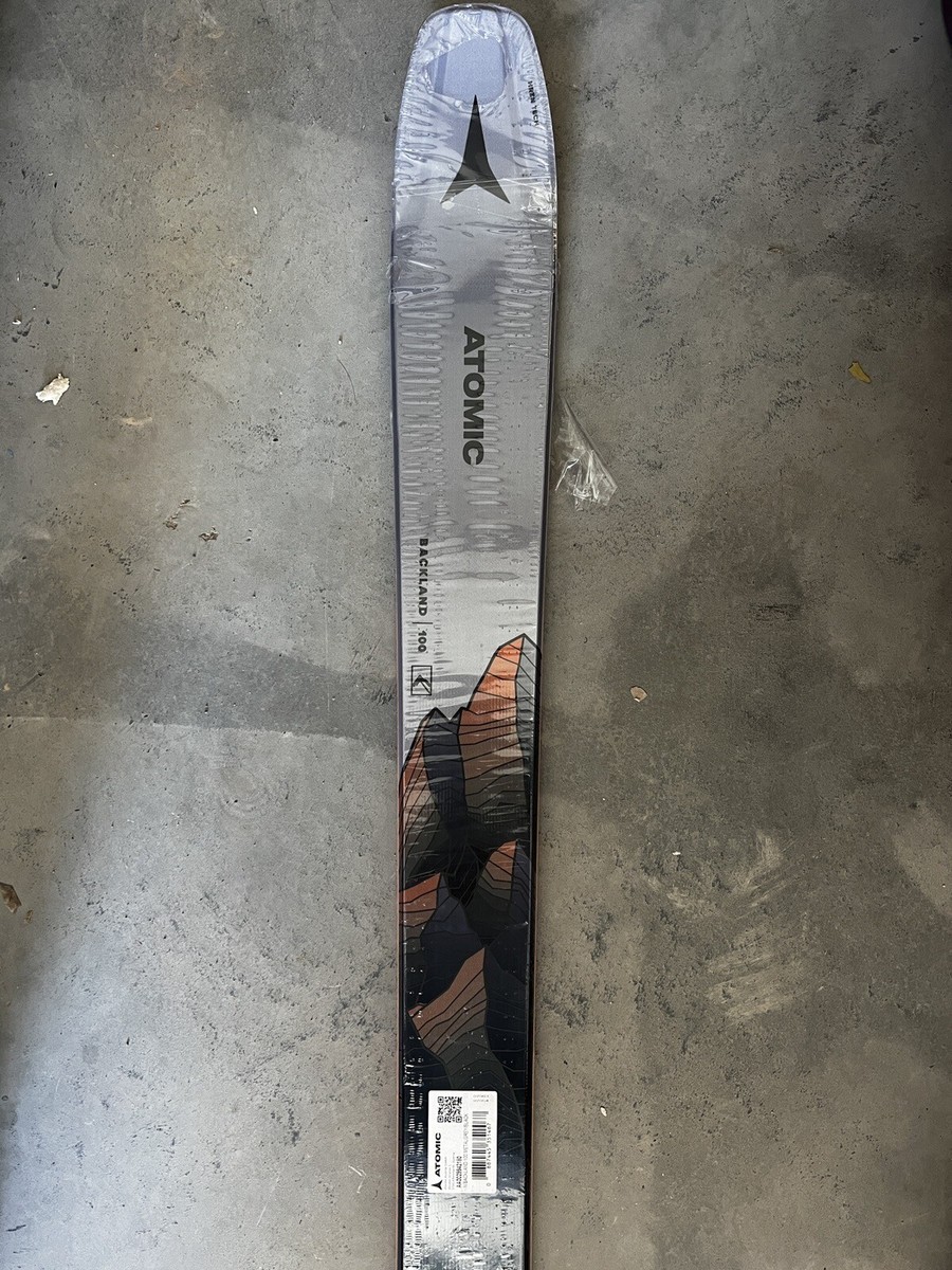 Atomic Backland 100 Ski - 2024 Metal Grey F04/Black/Orange, 180cm