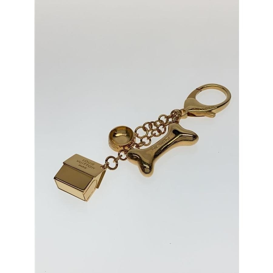 Authentic Louis Vuitton Bijoux Sac Baxter Dog Bone Charm Key ring