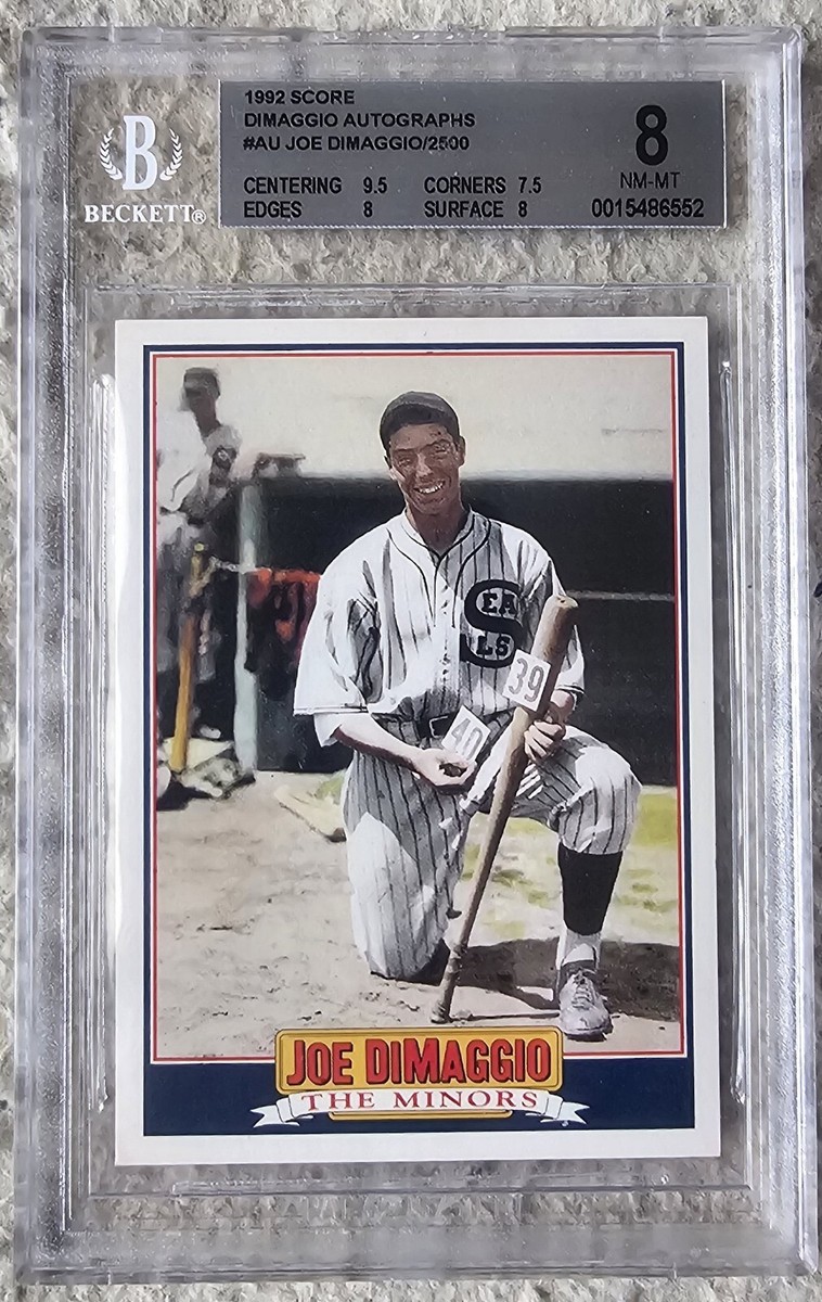 1992 SCORE JOE DIMAGGIO THE ROOKIE