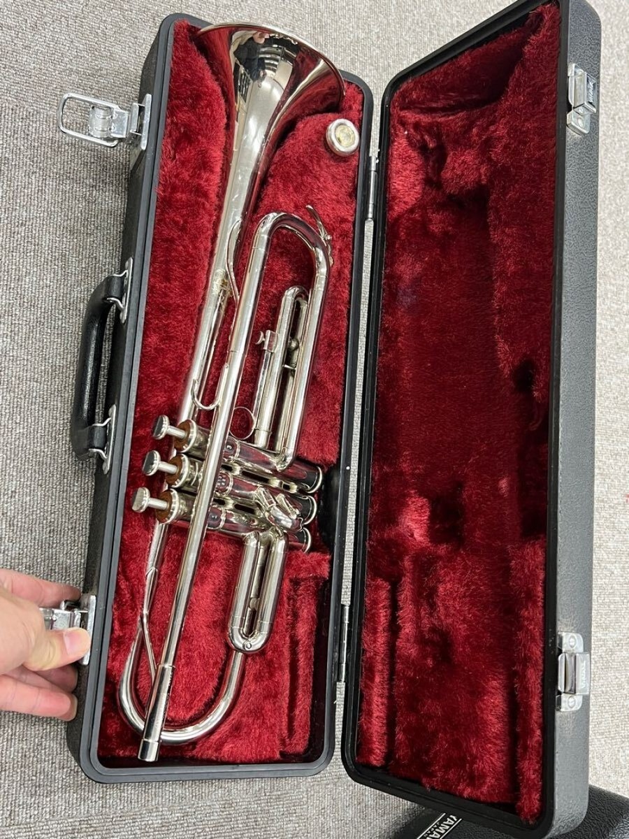 YAMAHA トランペット YTR1310 ハードケース付【ジャンク】① YAMAHA