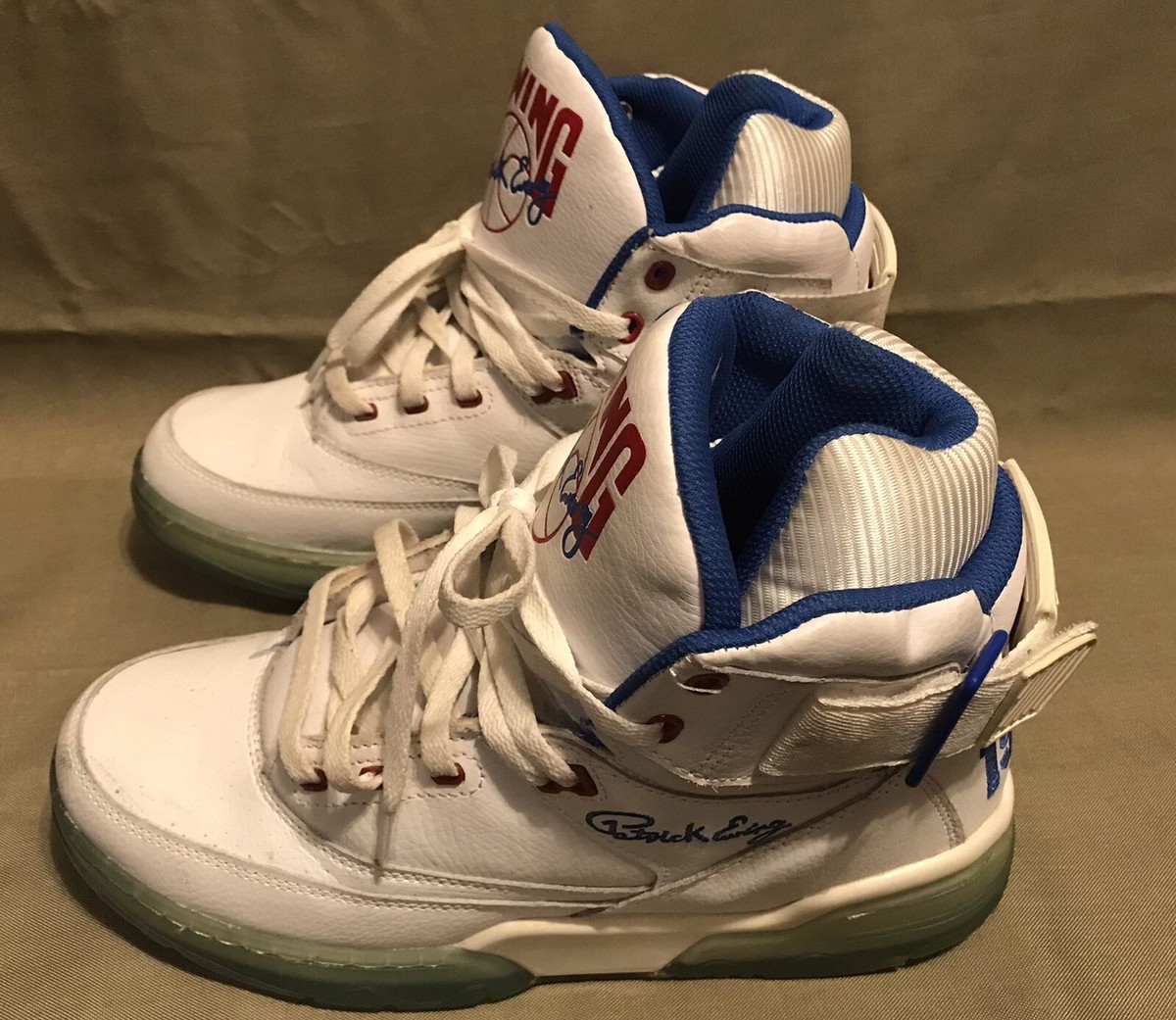 RARE Mens 1985 Patrick Ewing 33 Hi Draft Lottery Basketball