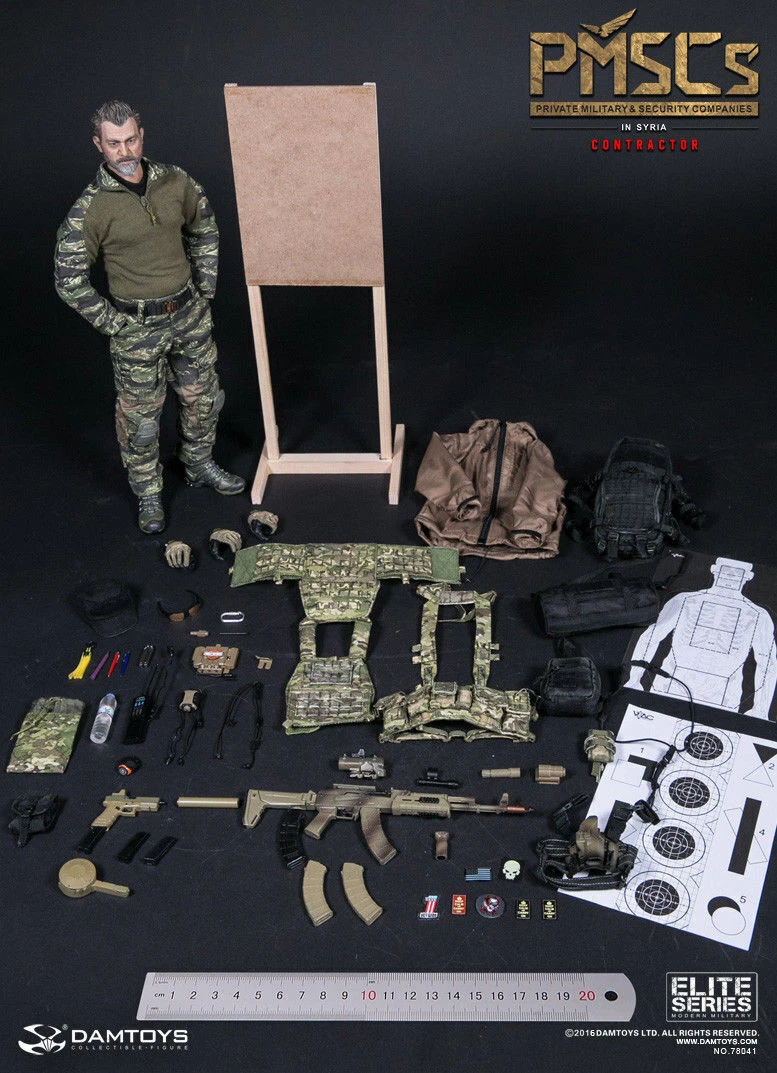 DAMTOYS Pmscs Security Companies Contractor In Syria 1/6 Soldier