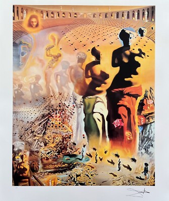 Salvador Dali HALLUCINOGENIC TOREADOR Limited Edition Signed