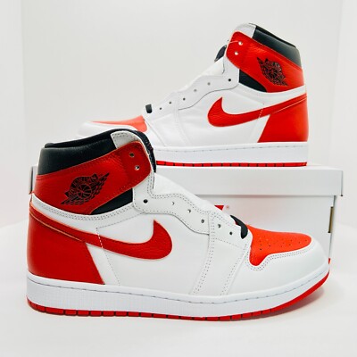 Nike Air Jordan 1 High OG Heritage Red Black Size 12.5 Men's