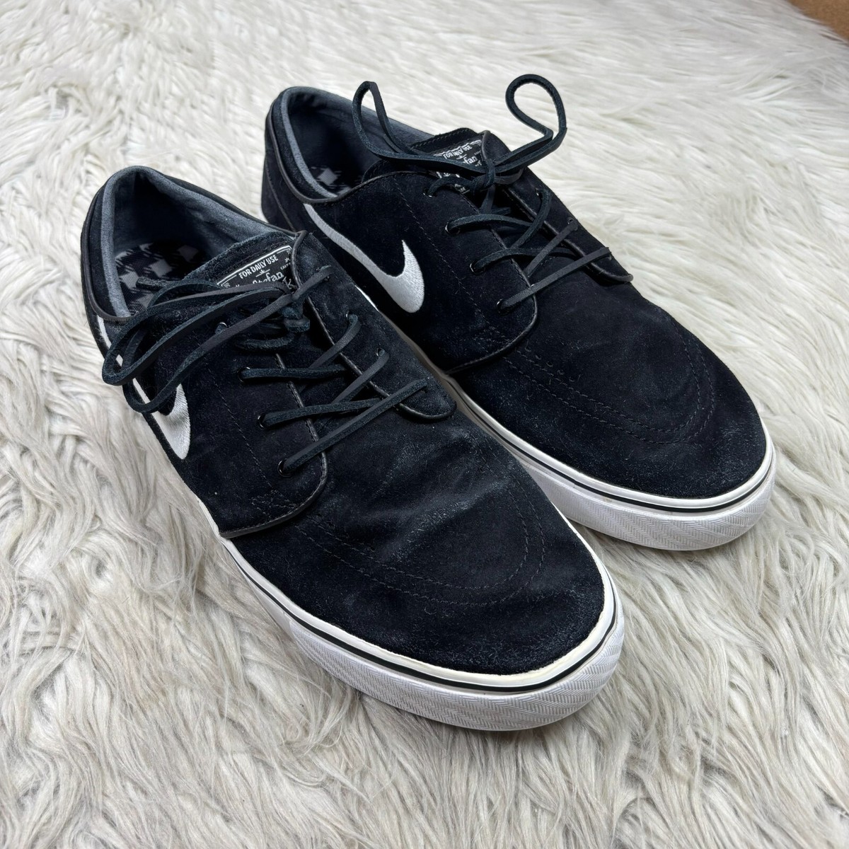 Nike Men's 13 SB Zoom Stefan Janoski OG Black Suede Lace Up | eBay