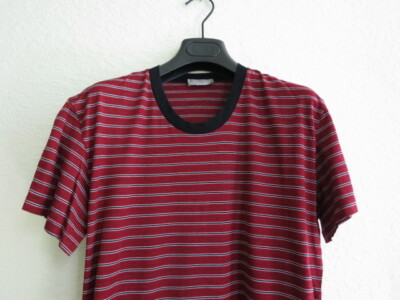 SS09 DIOR HOMME RED/BLACK STRIP 